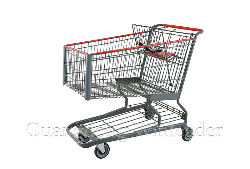 YLD-MT192-1FB American Style Shopping Cart