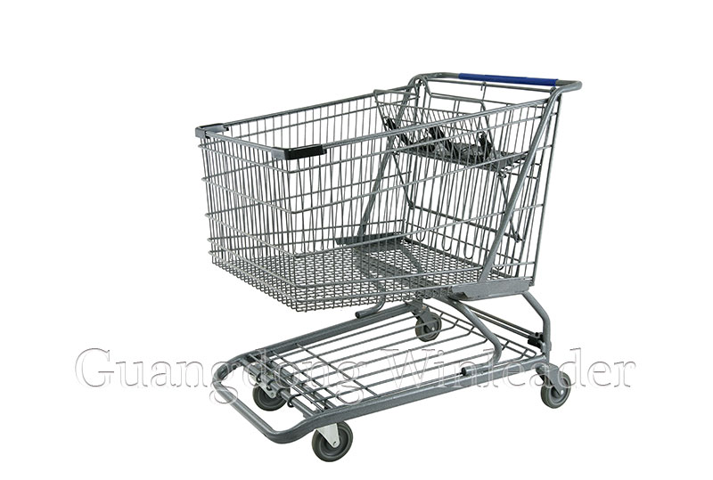 YLD-MT300-3FB American Style Shopping Cart
