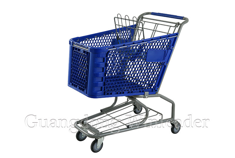 YLD-PT100-1FB Plastic Shopping Cart