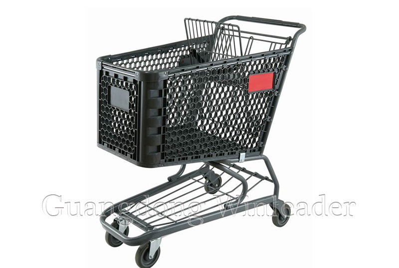 YLD-PT150-1F Plastic Shopping Cart