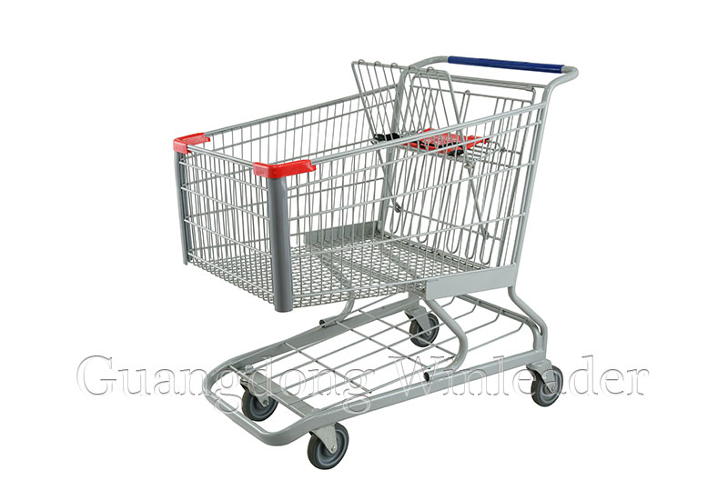 Winleader Supply High Quality Metal Shopping Cart