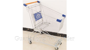 [Shopping Trolley Supplier China]Installation of folding supermarket trolley