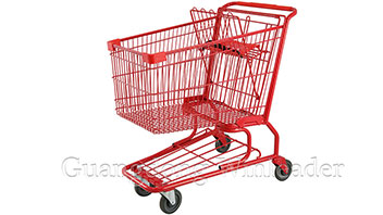 [Shopping carts for sale]Never put a child in a cart and let him free play