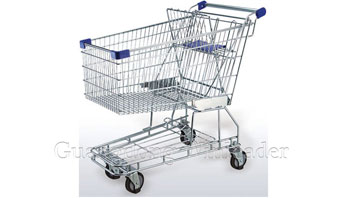 Supermarket trolley use and precautions