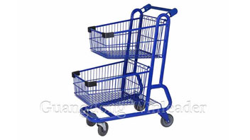 Maintenance of stainless steel supermarket trolley